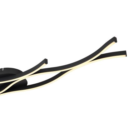 Globo - Candelabro integrado LED LED/35W/230V preto