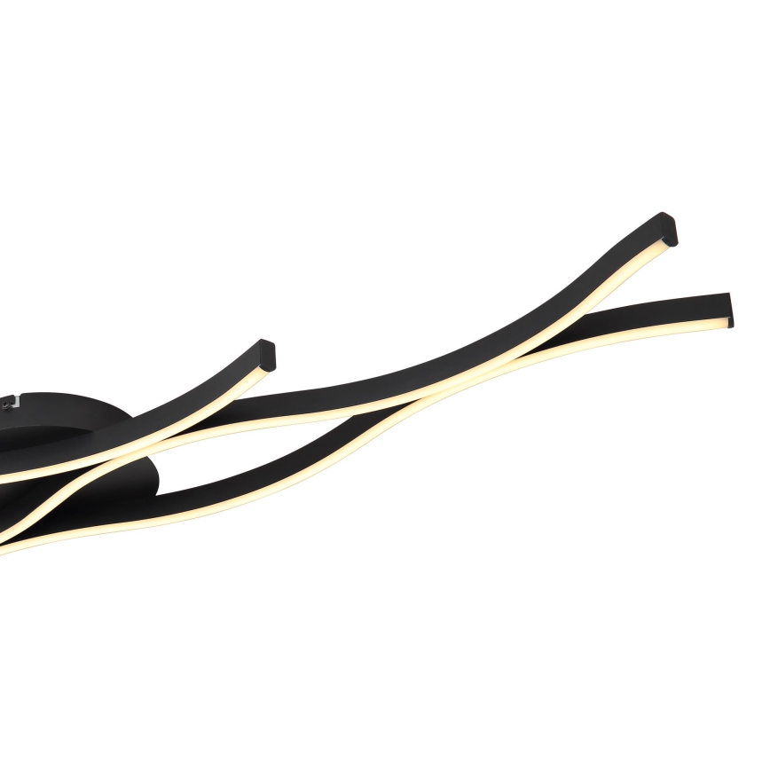 Globo - Candelabro integrado LED LED/35W/230V preto