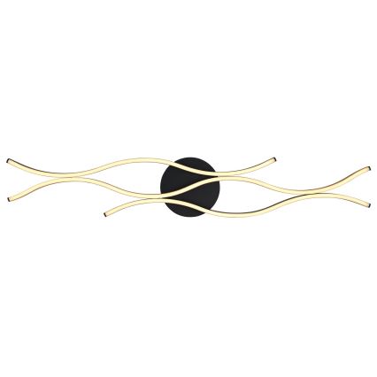 Globo - Candelabro integrado LED LED/35W/230V preto/castanho