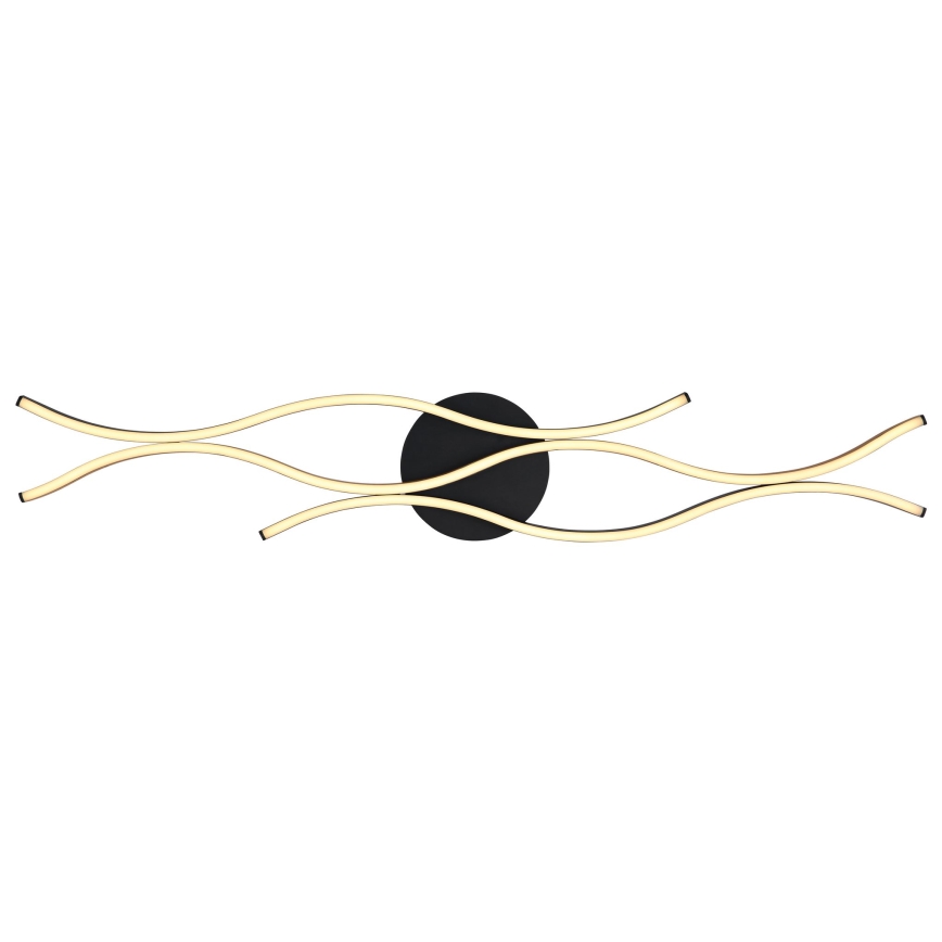 Globo - Candelabro integrado LED LED/35W/230V preto/castanho