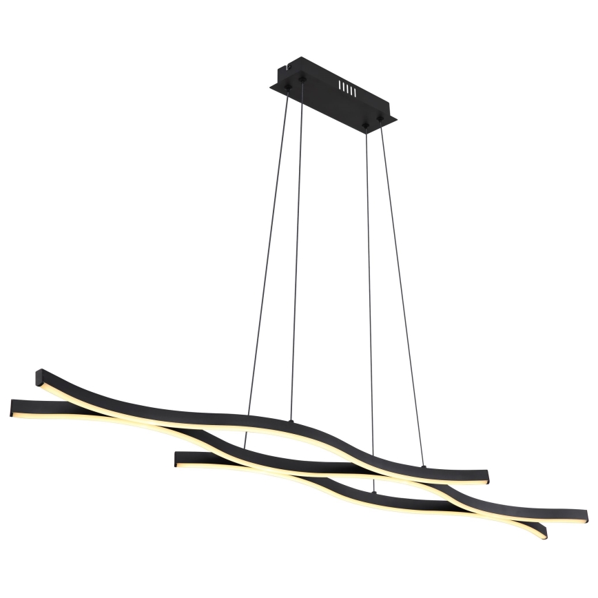 Globo - Candelabro suspenso LED LED/35W/230V preto