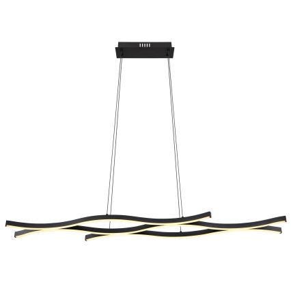 Globo - Candelabro suspenso LED LED/35W/230V preto