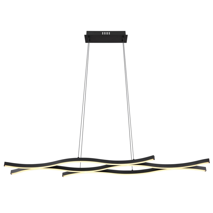 Globo - Candelabro suspenso LED LED/35W/230V preto