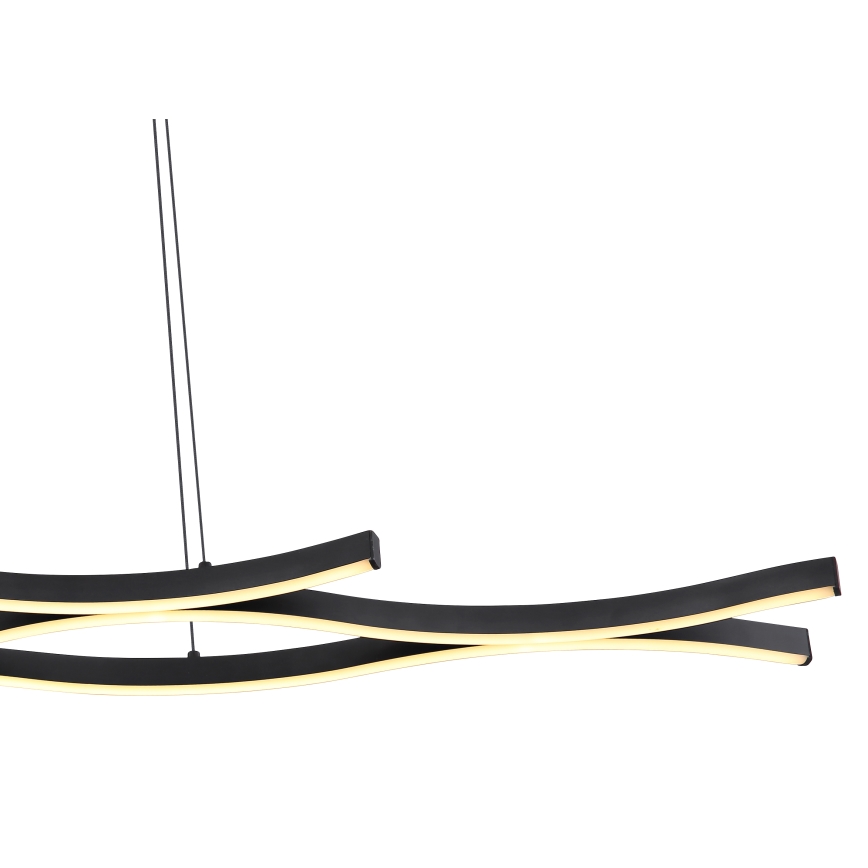 Globo - Candelabro suspenso LED LED/35W/230V preto
