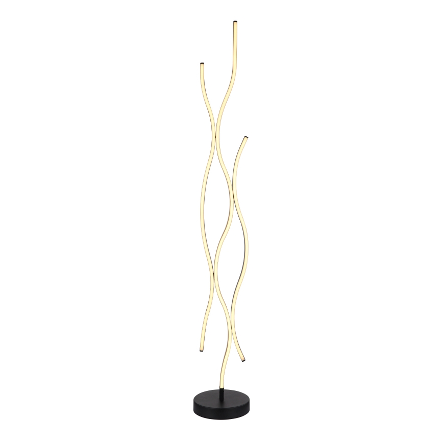 Globo - Candeeiro de chão LED LED/28W/230V 3000K preto/dourado
