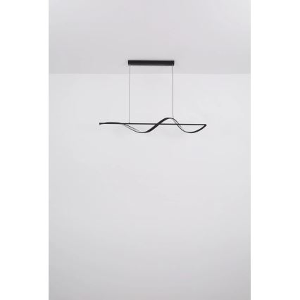 Globo - Candeeiro suspenso LED LED/24W/230V 3000K preto