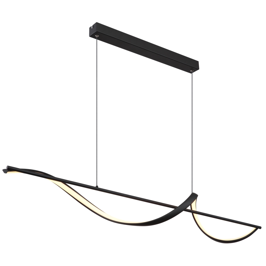 Globo - Candeeiro suspenso LED LED/24W/230V 3000K preto