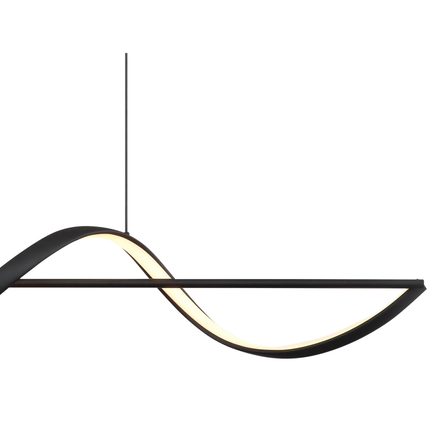 Globo - Candeeiro suspenso LED LED/24W/230V 3000K preto