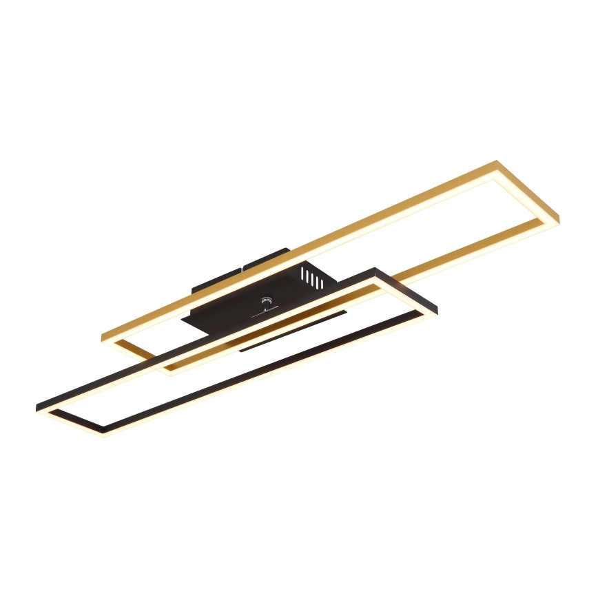 Globo - Iluminação de teto LED LED/30W/230V 3000K 60x80 cm preto/dourado