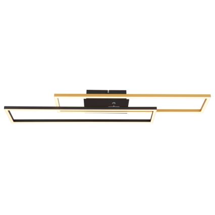 Globo - Iluminação de teto LED LED/30W/230V 3000K 60x80 cm preto/dourado
