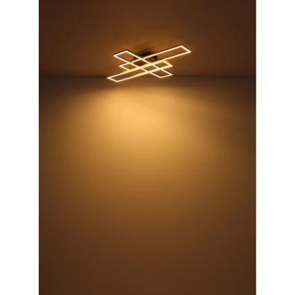 Globo - Iluminação de teto LED LED/30W/230V 3000K 60x80 cm preto/dourado