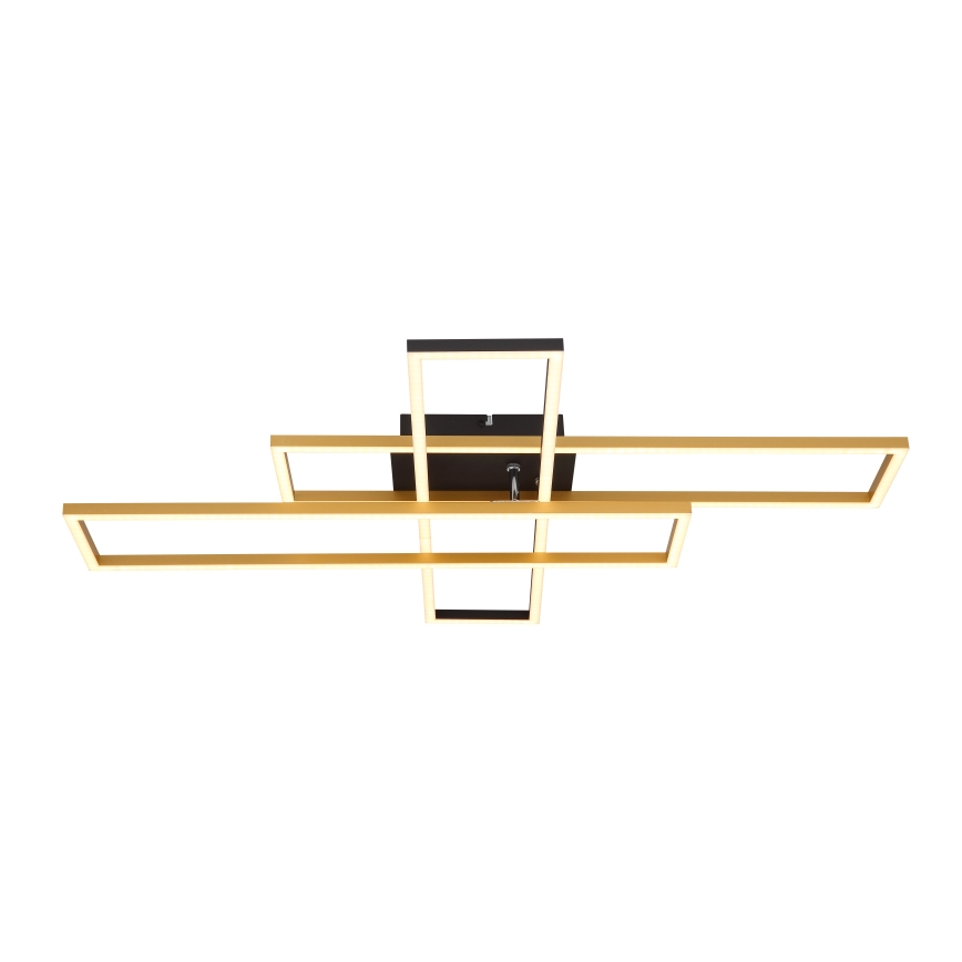 Globo - Iluminação de teto LED LED/40W/230V 3000K 60x80 cm preto/dourado