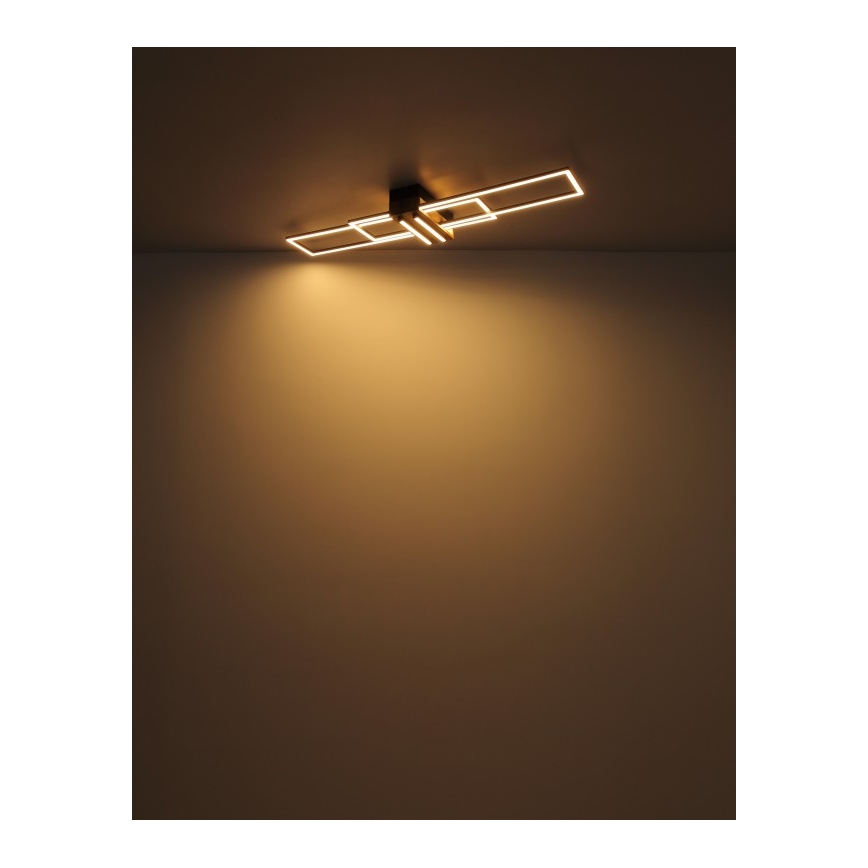 Globo - Iluminação de teto LED LED/40W/230V 3000K 25x100 cm preto