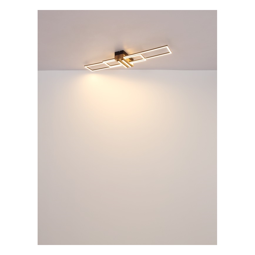 Globo - Iluminação de teto LED LED/40W/230V 3000K 25x100 cm preto