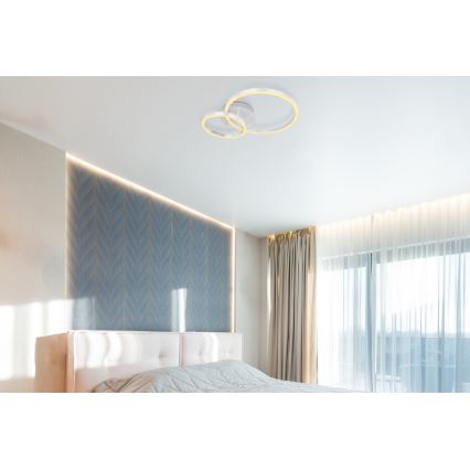 Globo - Candelabro montado à superfície LED LED/18W/230V