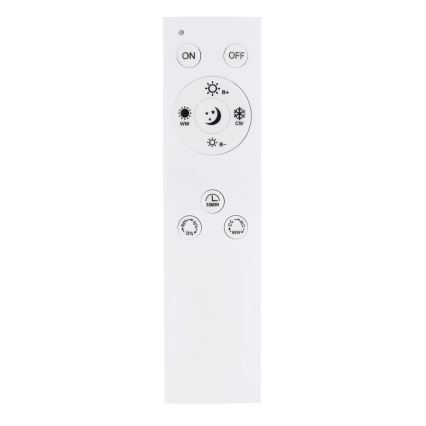 Globo - Candelabro integrado LED com regulação LED/22W/230V 2700-6000K + controlo remoto