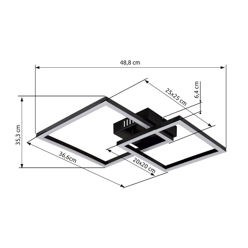 Globo - Iluminação de teto LED LED/20W/230V 3000K