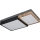Globo 67286-30 - Candeeiro de tecto LED GUNDI LED/30W/230V 35x65 cm castanho/preto