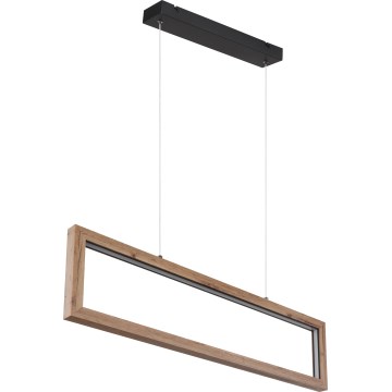 Globo 67287H - Lustre LED suspenso por cabo MANDERA LED/24W/230V castanho