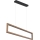 Globo 67287H - Lustre LED suspenso por cabo MANDERA LED/24W/230V castanho