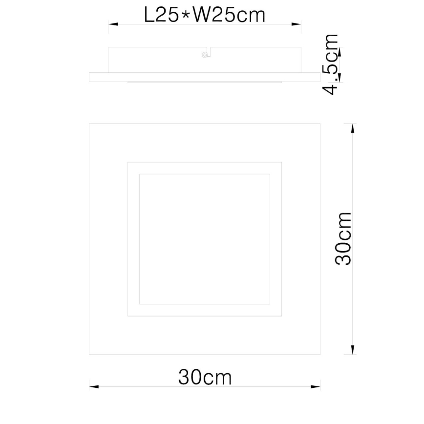 Globo - Iluminação de teto LED LED/12W/230V