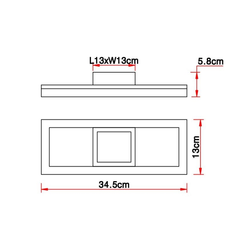 Globo - Iluminação de teto LED LED/12W/230V