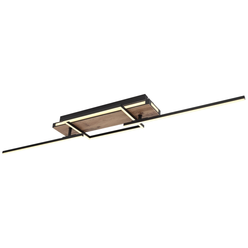 Globo 67299D3 - Luminária de teto LED COLLI LED/40W/230V 88x120 cm bege/preto