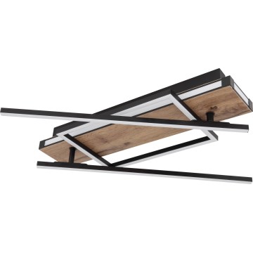 Globo 67299D3 - Luminária de teto LED COLLI LED/40W/230V 88x120 cm bege/preto