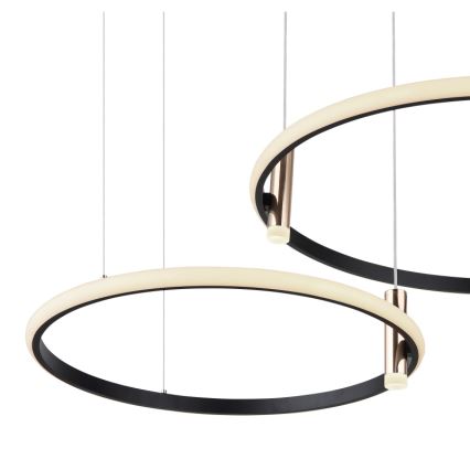 Globo - Candeeiro suspenso LED com regulação LED/55W/230V 2700-6000K preto + comando