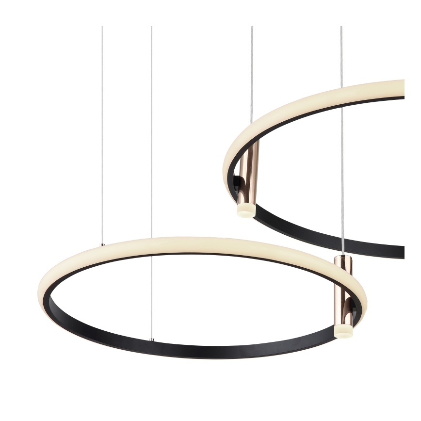 Globo - Candeeiro suspenso LED com regulação LED/55W/230V 2700-6000K preto + comando