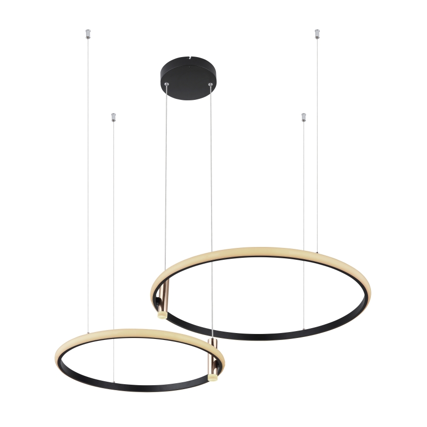 Globo - Candeeiro suspenso LED com regulação LED/55W/230V 2700-6000K preto + comando