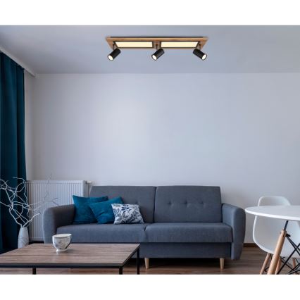 Globo - Foco LED LED/24W/230V + 3xGU10/5W