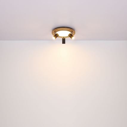 Globo - Foco LED 3xGU10/5W/230V + LED/15W/230V
