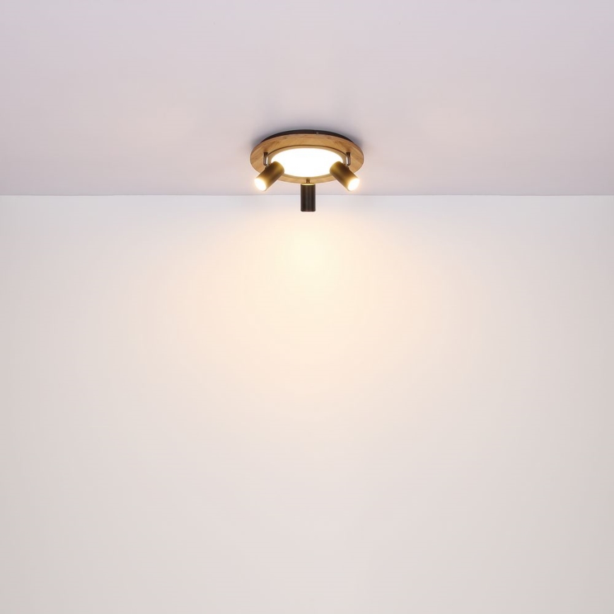 Globo - Foco LED 3xGU10/5W/230V + LED/15W/230V