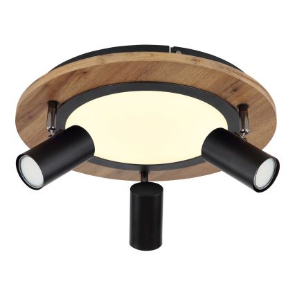 Globo - Foco LED 3xGU10/5W/230V + LED/15W/230V
