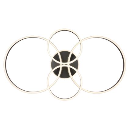 Globo - Plafon LED LED/39W/230V 2700/4500/6500K 106x60 cm antracite