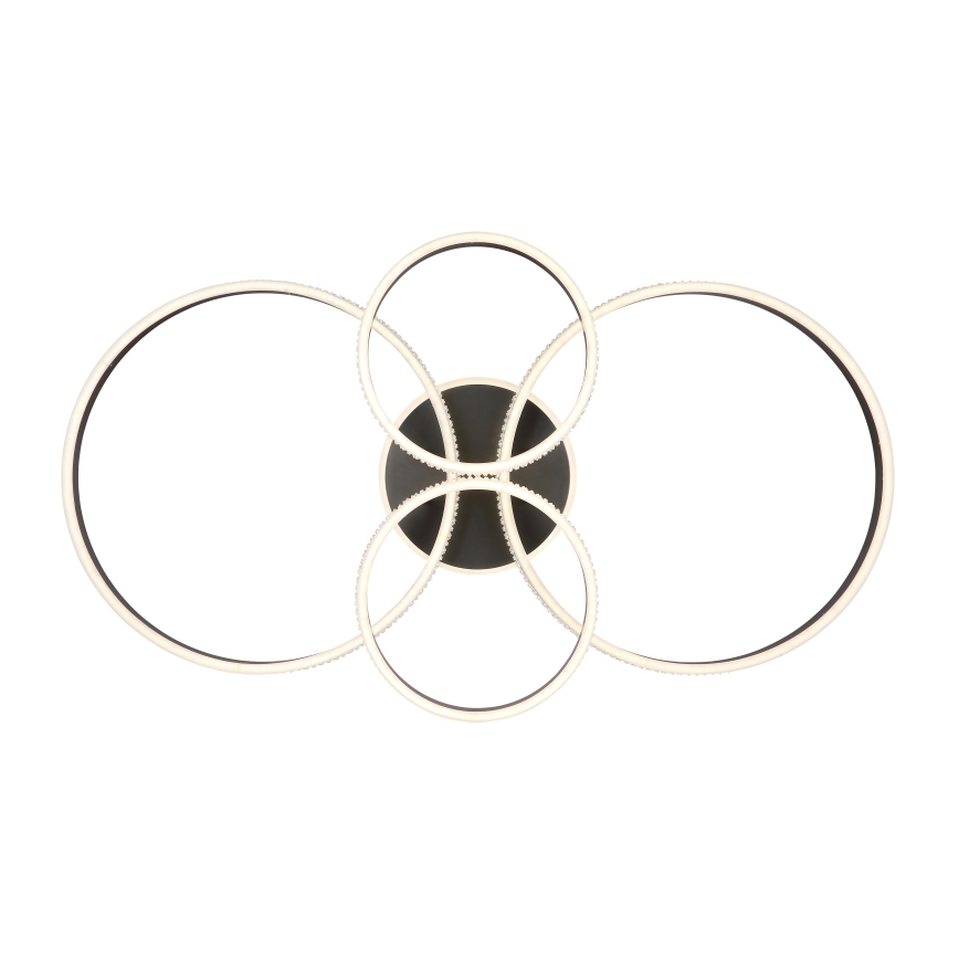 Globo - Plafon LED LED/39W/230V 2700/4500/6500K 106x60 cm antracite