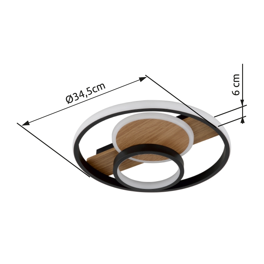 Globo - Iluminação de teto LED LED/24W/230V