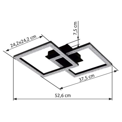 Globo - Iluminação de teto LED LED/20W/230V