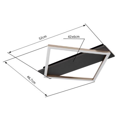 Globo - Iluminação de teto LED LED/18W/230V