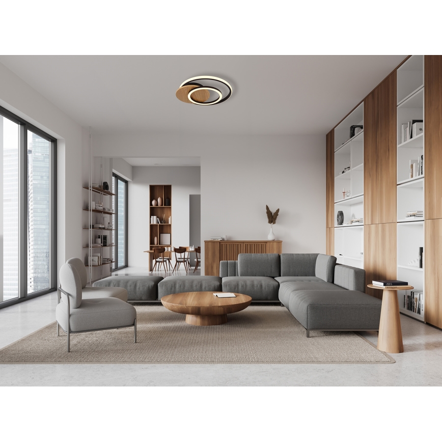 Globo - Iluminação de teto LED LED/24W/230V preto