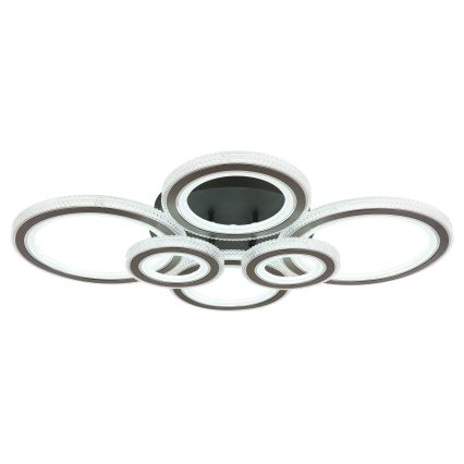 Globo - Luminária de teto LED dimmerizável LED/60W/230V 2700-6000K 56x78 cm antracite + controlo remoto