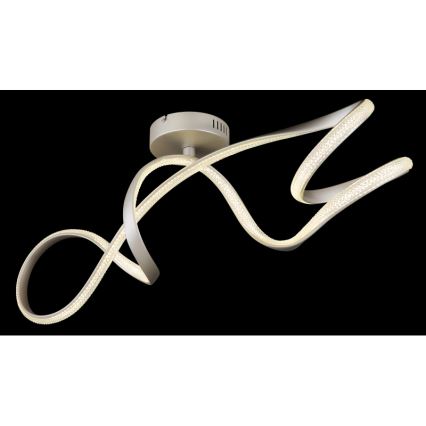 Globo - Candeeiro  integrado LED LED/30W/230V cromado mate