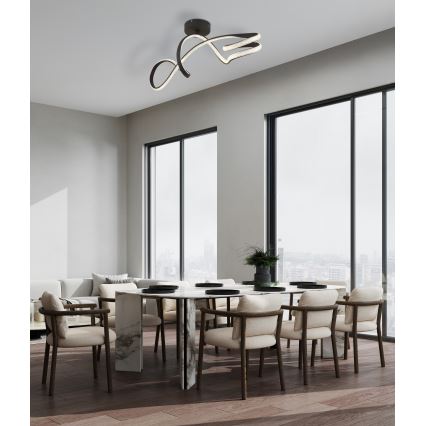 Globo - Candeeiro  integrado LED LED/30W/230V preto