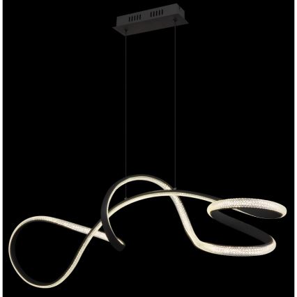 Globo - Candeeiro suspenso LED LED/40W/230V preto