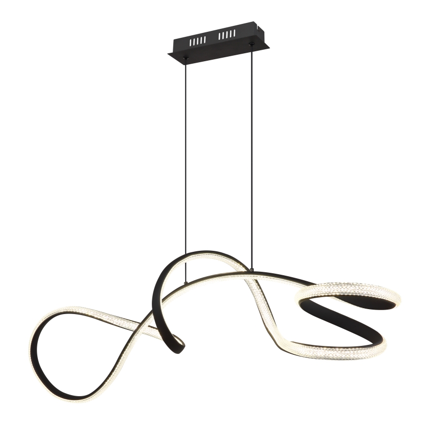Globo - Candeeiro suspenso LED LED/40W/230V preto