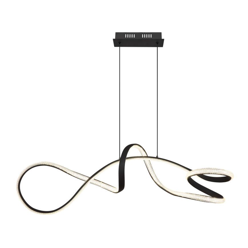 Globo - Candeeiro suspenso LED LED/40W/230V preto