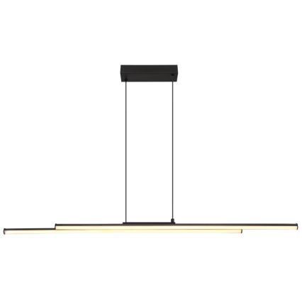 Globo - Candeeiro suspenso LED LED/24W/230V 3000K preto