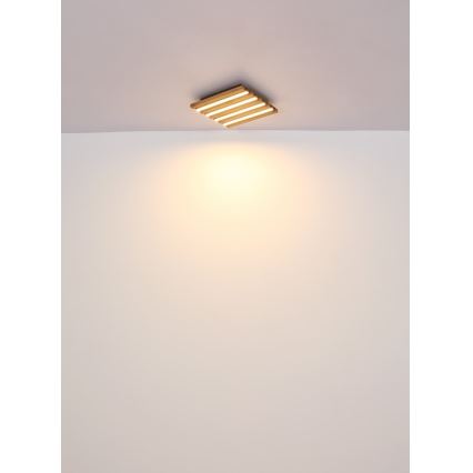 Globo - Iluminação de teto LED LED/30W/230V 3000K 45x45 cm madeira