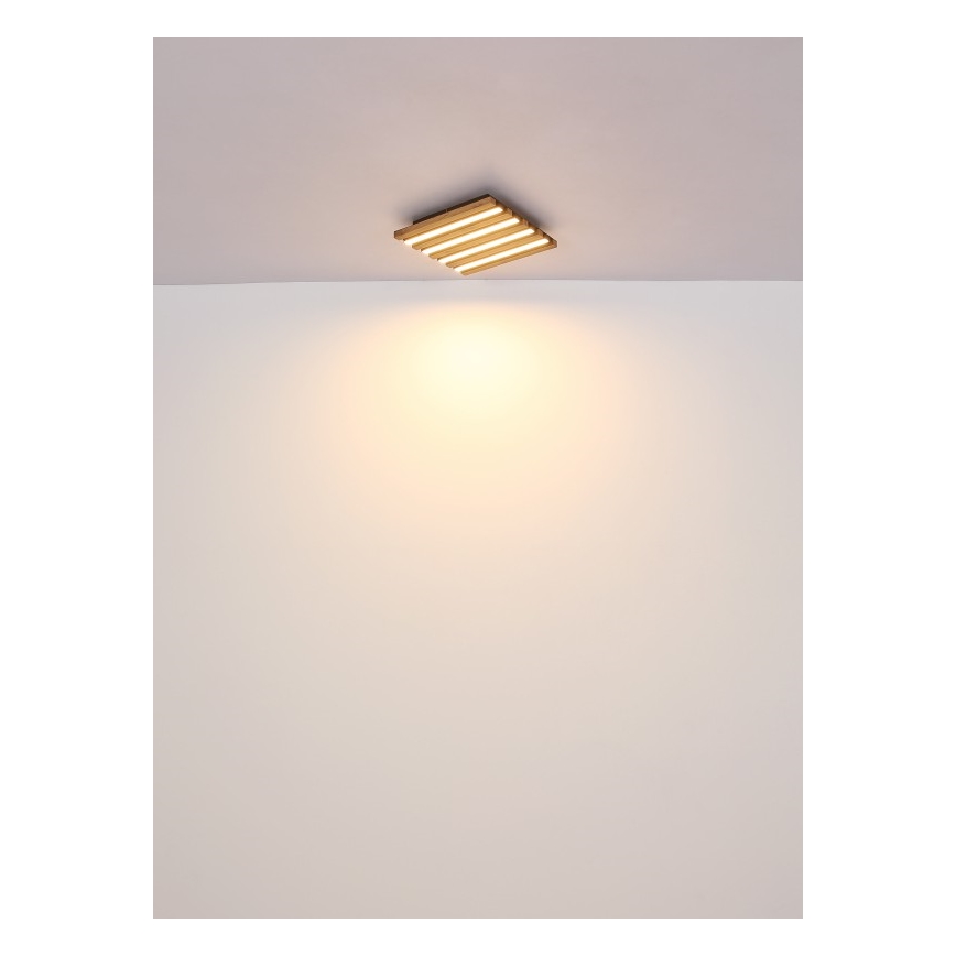 Globo - Iluminação de teto LED LED/30W/230V 3000K 45x45 cm madeira
